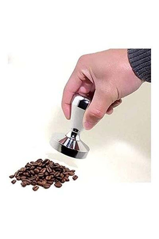 قاعدة مطلية بالكروم لقاعدة القهوة الفضية - 3