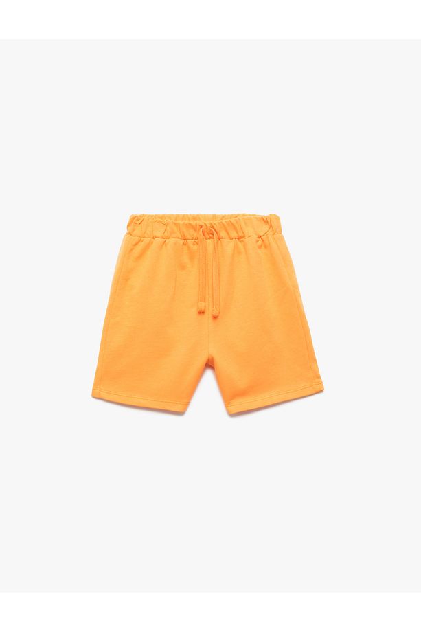 Pamuklu Mini Basic Şort - 1