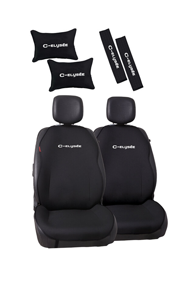مجموعة وسائد سيارة منسوجة ومطرزة من سيتروين C-Elysee