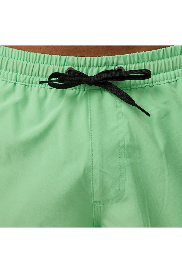 Surfsilk Solid Volley 16 Erkek Yeşil Deniz Şortu - 5