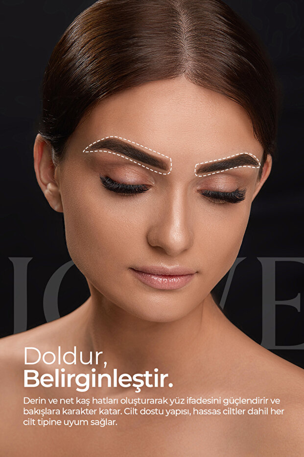 Eye Brow Color Kaş Farı - 01 Dark - 4