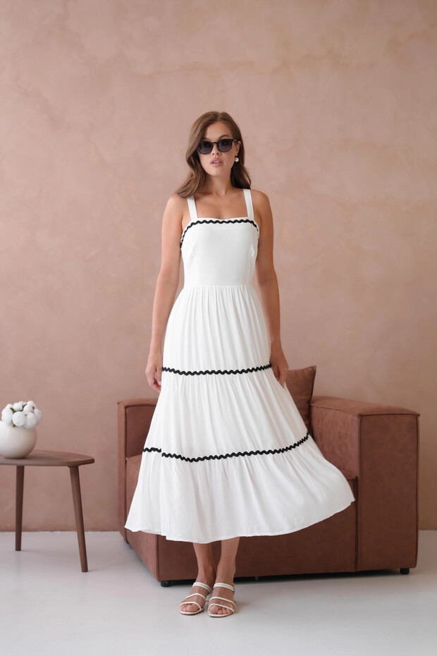 Rochie de vară cu bretele - 8