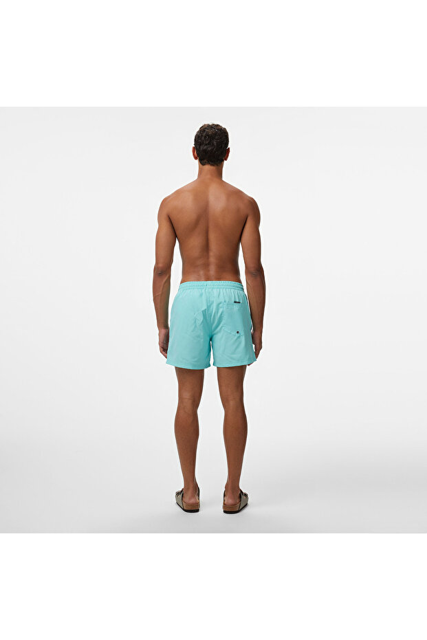 Everyday Solid Volley 15 Erkek Mavi Deniz Şortu - 2