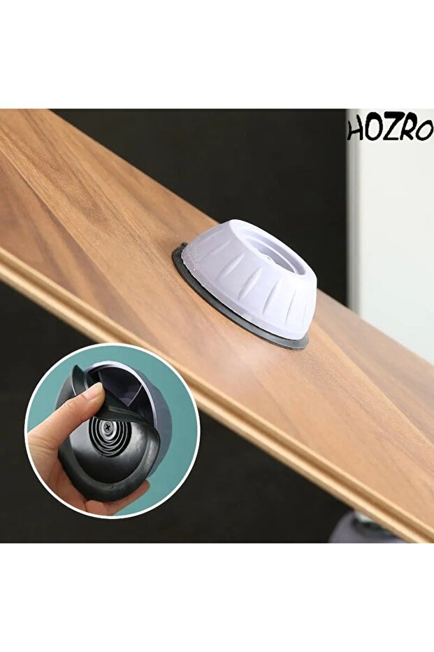 Set of 4 HOZRO Feet, Anti-Slip, Anti-Vibration, Anti-Noise – Maximum Stability for Elec - 3