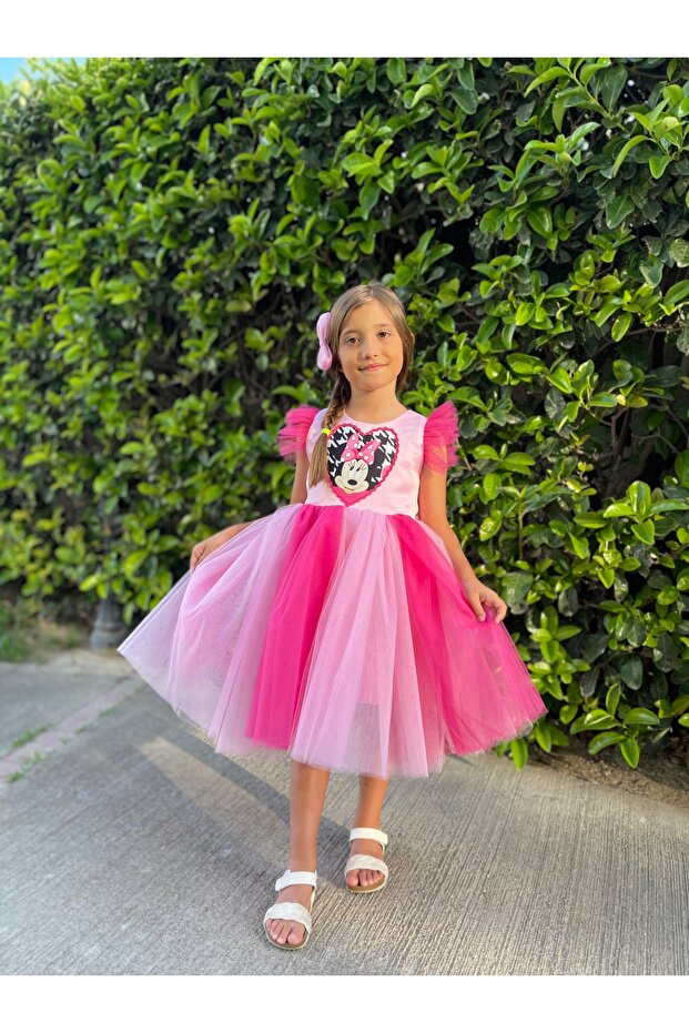 Haljina za devojčice Minnie Mouse - 1