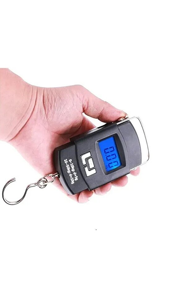 Digitálna ručná váha HOZRO, váživosť 50 kg, 4 merné jednotky, automatické vypnutie, čierna - 4