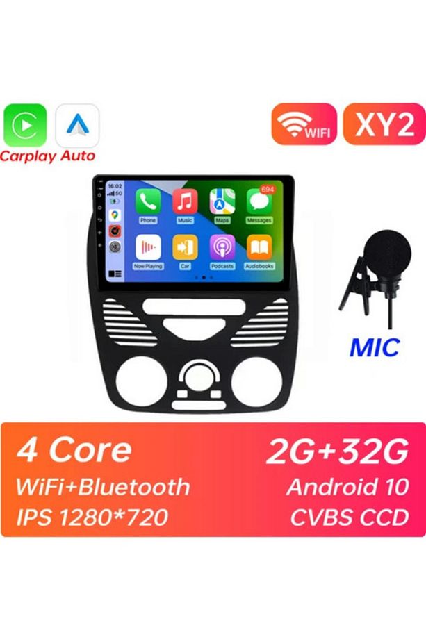 FİAT ALBEA(2002-2004) 9''ANDROİD Gerçek 2+32 GB / 4 Çekirdek 1.6/Wıfı Bt 5.4-Carplay-Ahd Hd KAMERALI - 5