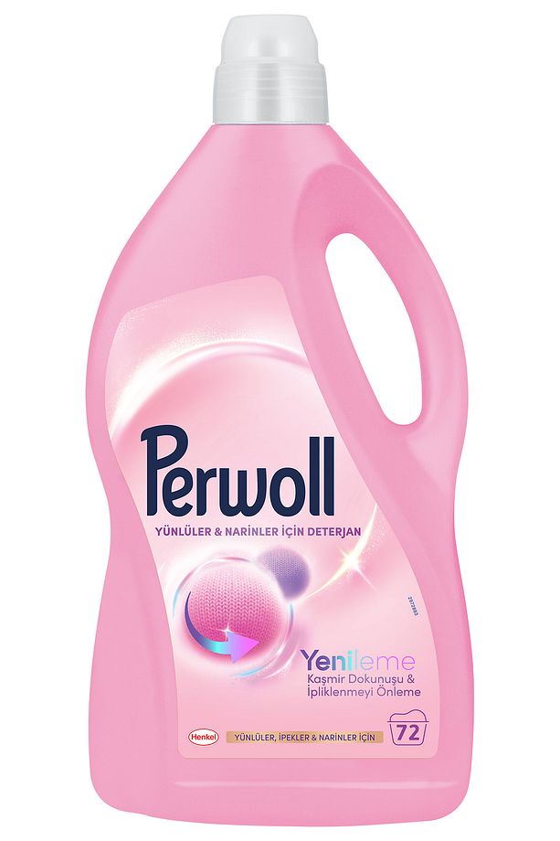 Yünlü ve İpekli Kumaşlar İçin Sıvı Deterjan 3.96L x2 – 144 Yıkama Renk Koruma & Yumuşaklık - 2