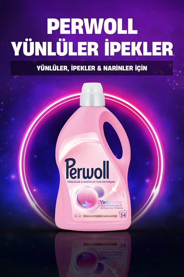 Yünlü ve İpekli Kumaşlar İçin Sıvı Deterjan 3.96L – 72 Yıkama Hassas Temizlik & Renk Koruma - 6