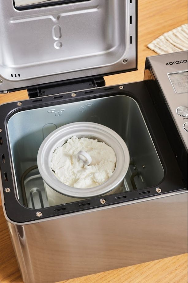 Bake Ice Inox 15 in 1 Çok Fonksiyonlu Dondurma, Reçel, Yoğurt, Hamur Yoğurma, Ekmek Yapma Makinesi - 6