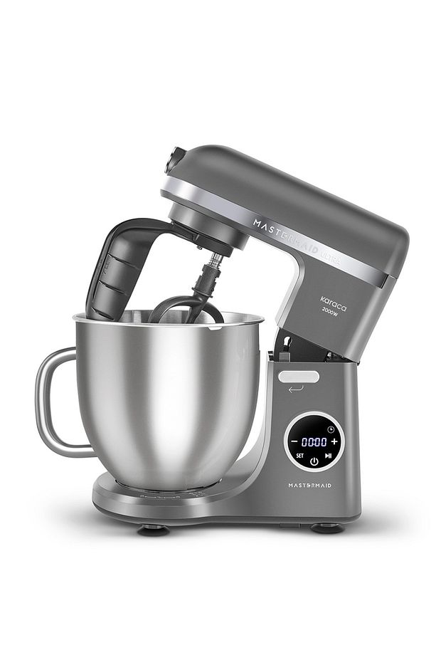 Mastermaid Chef Ultra D2000W Dijital Ekranlı Hamur Yoğurma Makinesi Galaxy Grey 7L - 11