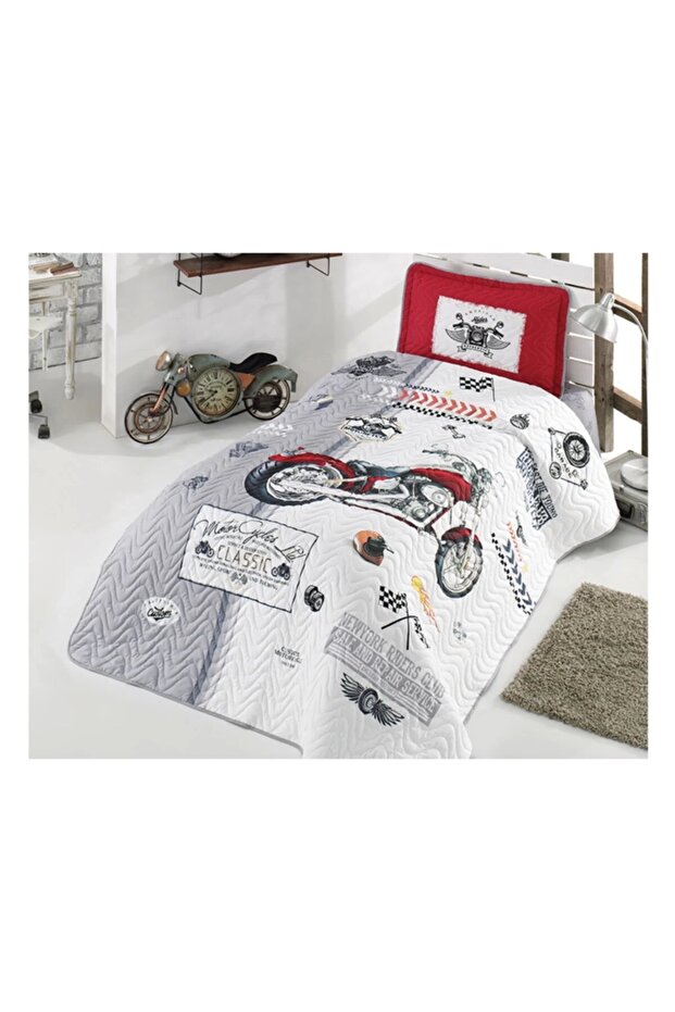 Valetta Home Ranforce Tek Kişilik Yatak Örtüsü Takımı Arizona - 1