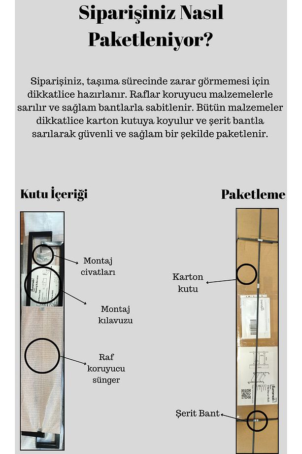 3 Raflı Siyah Rengi Çok Amaçlı Kitaplık / Dekoratif Duvar Rafı – Kolay Kurulum, Sağlam Tasarım - 6