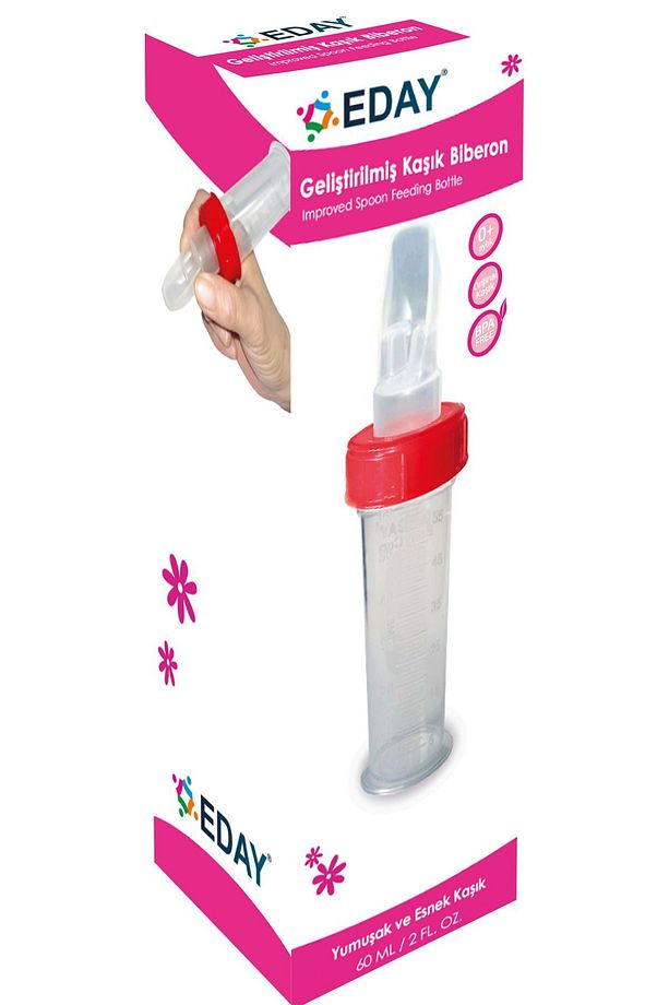 Geliştirilmiş Kaşık Biberon 60 ml - 1