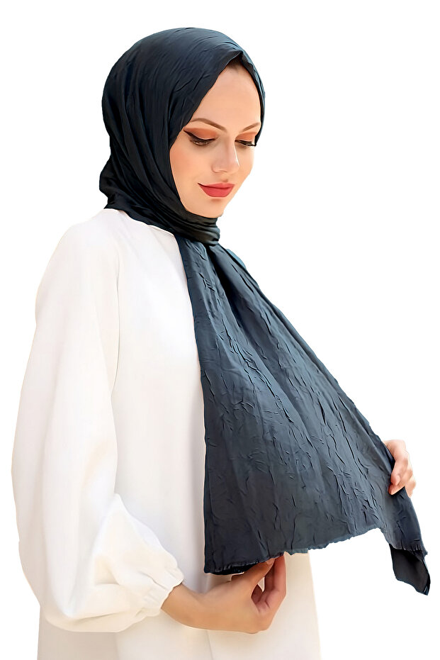 Bambu Kraş Şal - Antrasit - 5