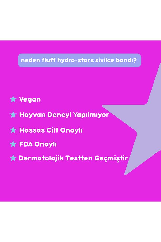 Siyah Hidrokolloid Yıldız Akne Bandı, 12'li - 4