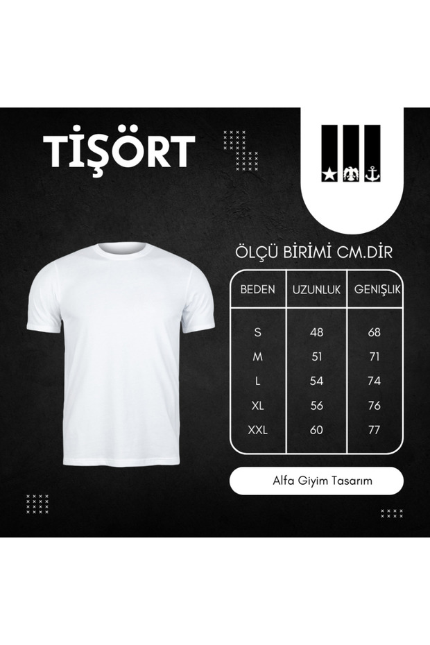 Komando Asker Baskılı Tişört - 2