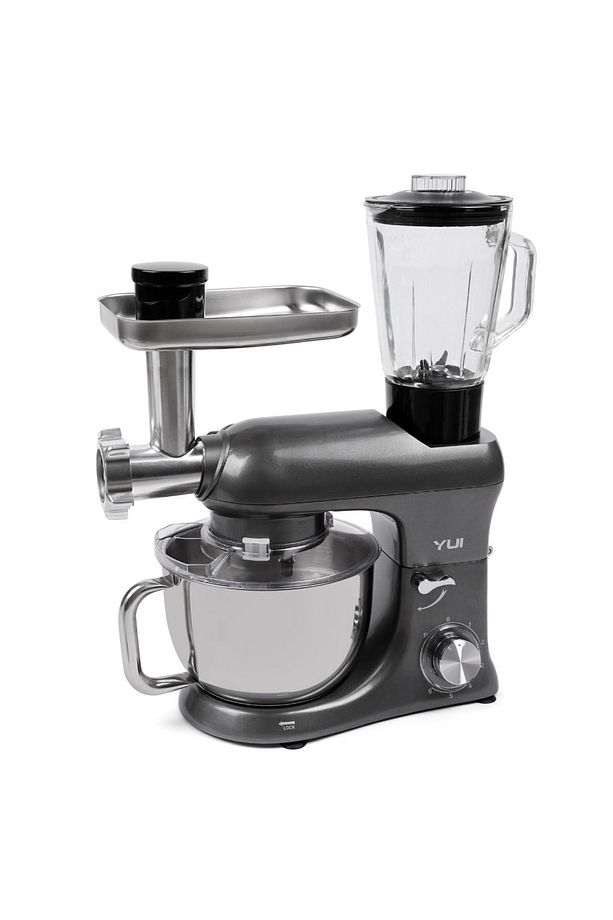 M200 Multi-fonksiyonel 3'ü Bir Arada Döküm Gövde Stand Mikser Kıyma Setli Ve Blender Özellikli 1800w - 3