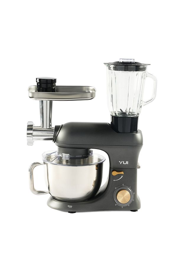 M200 Multi-fonksiyonel 3'ü Bir Arada Döküm Gövde Stand Mikser Kıyma Setli Ve Blender Özellikli 1800w - 3