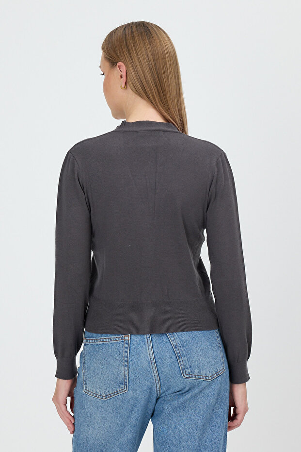 سترة أميلي رمادية - 8