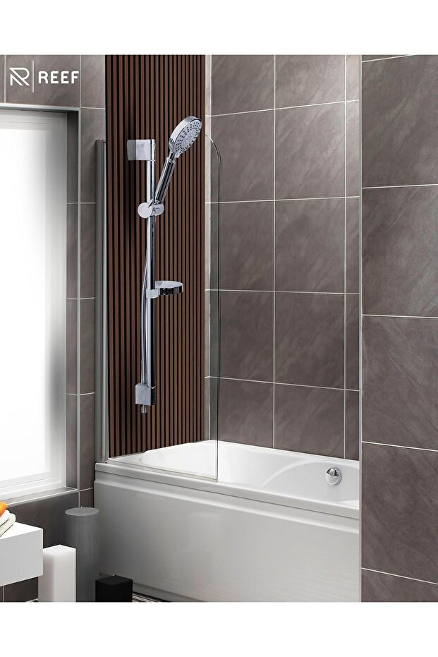 Modern Shower Head System – Adjustable Slide Bar, Multi-Function Sprayer, Chrome Finish with - 3