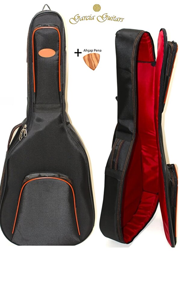 Garcia Ena-3 Classic Guitar Case Carrying Bag Gigbag Soft Case Wooden Plectrums
