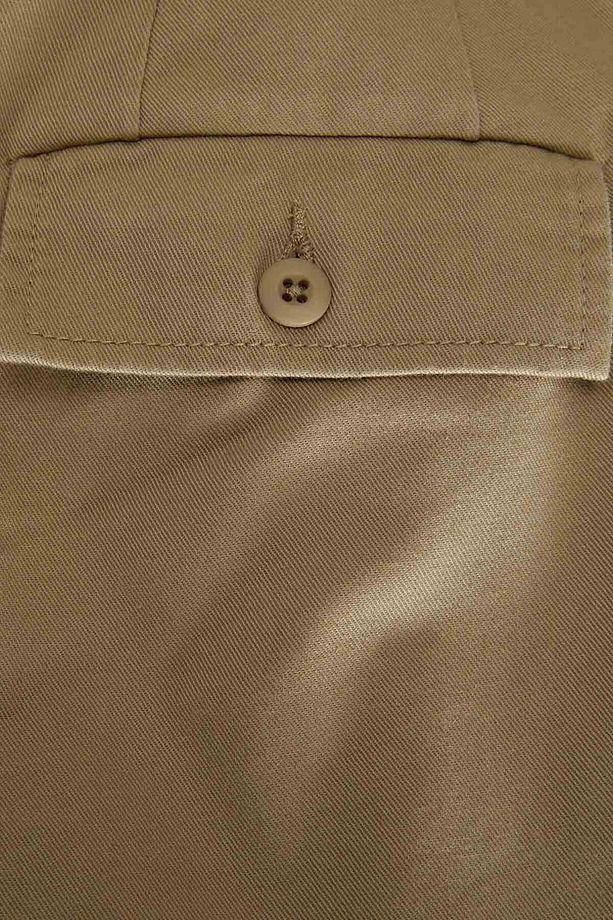 Jxmaddy Rlx Ctn Hw Shorts Vizon Kadın Şort - 4