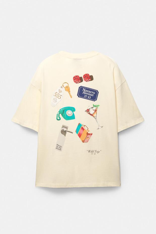 Zar baskılı tişört - 7