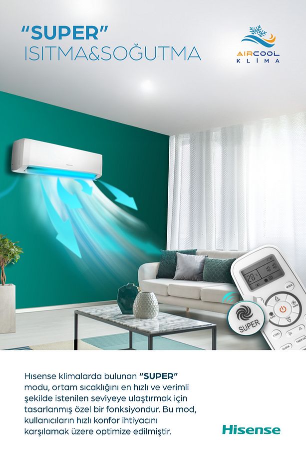 Aircool Duvar Tipi Klima 18.000 Btu (4 MT MONTAJ DAHİL) - 6