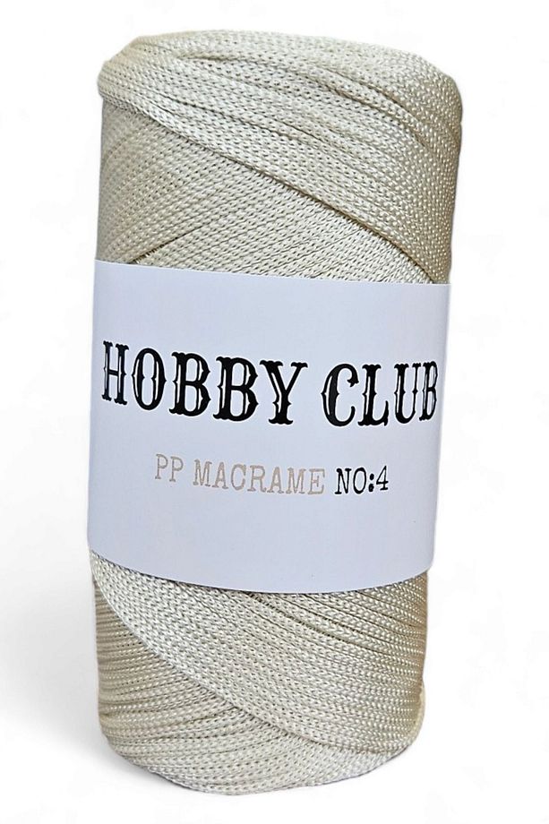 Premium 200 gram Polyester Makrome Ipi 010 Kemik 2 Mm - 230 Metre - 2