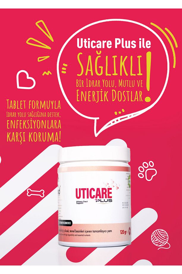 UTICARE PLUS 120g Chew Tablet Köpekler için İdrar Yolu Sağlığı Desteği - 1