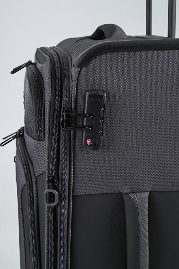 GM23067W Kumaş 3 lü Valiz Seti - 7