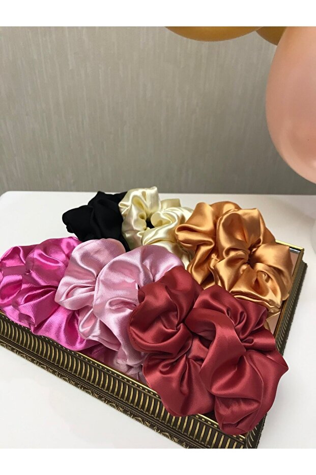 12 Pack Mixed Color Satin Buckle, Birthday, Bachelorette, Henna Night Gift,