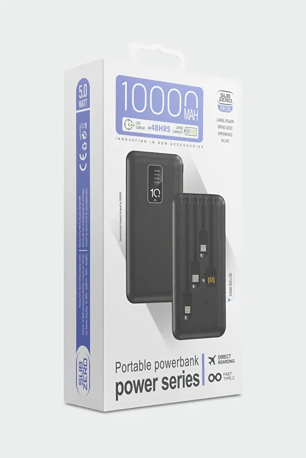 POWERBANK 10.000Mah PR120 STANDLI 3 in 1 - 5
