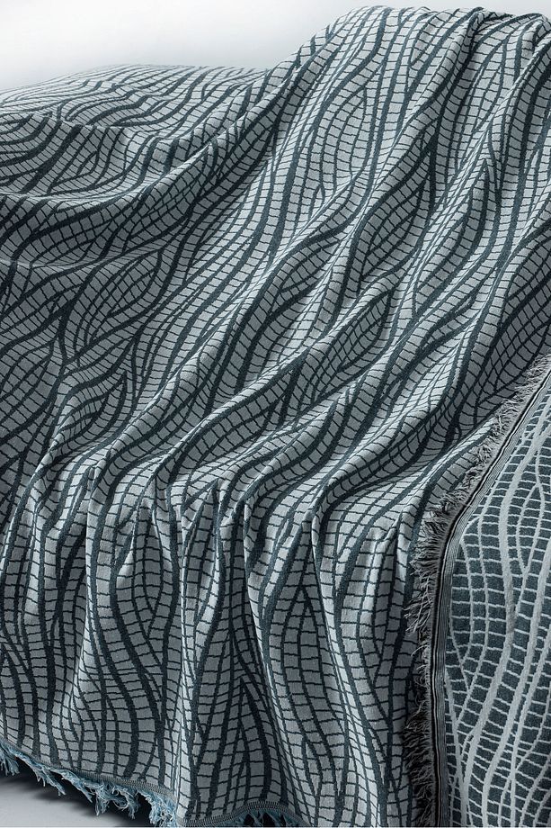 İkili Set Dokuma Koltuk Örtüsü Seti 170x220cm - 3