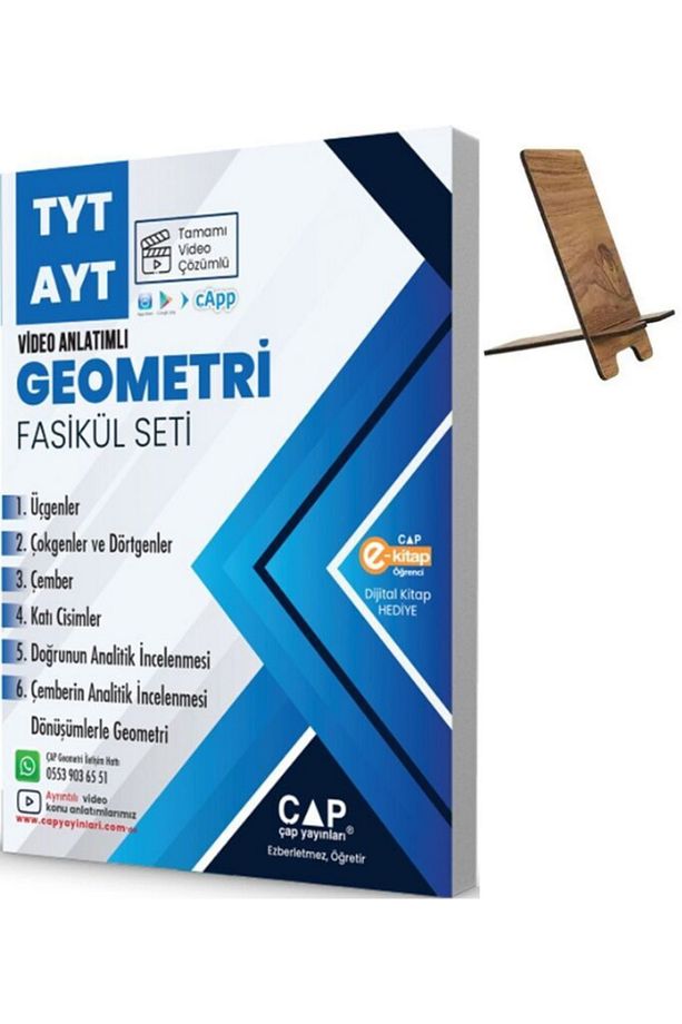 Çap TYT AYT Geometri Video Anlatımlı Fasikül Seti - 2