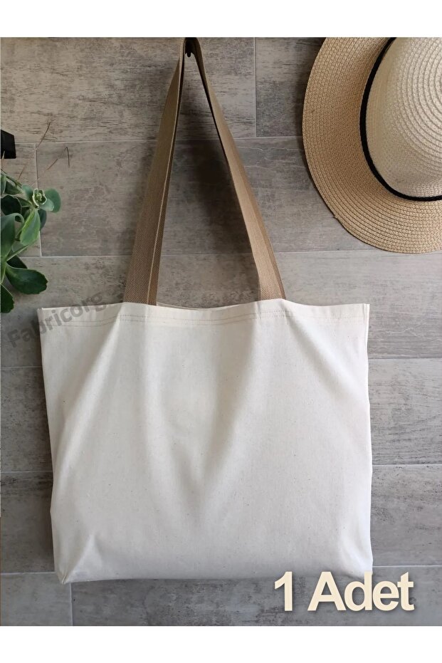 1 Piece of Raw Cloth Bag with Bottom Bellows Suitable for Punch 42 Wires (47X36X8 cm)