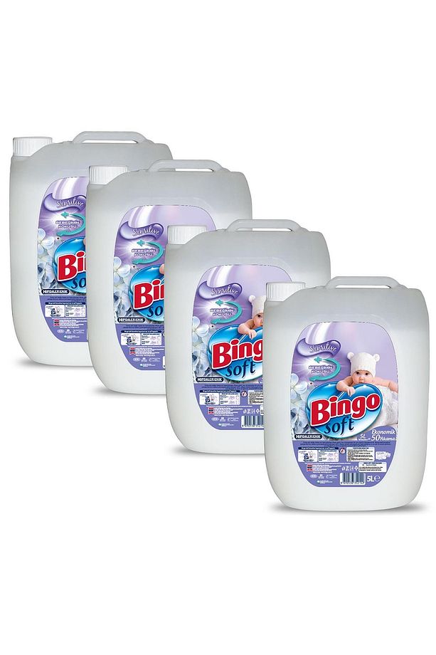 Soft Çamaşır Yumuşatıcısı Sensitive 5 L Ekonomi Paketi 4'lü - 2