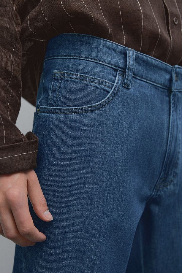 Hafif Tapered Fit Jean - 3