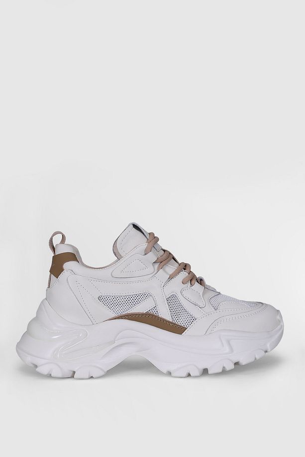 Bloom Kadın Sneaker Ayakkabı Bej - 1