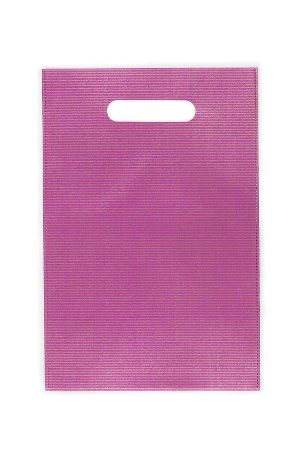 20x30 Cm Pembe Lüks El Geçme Hediye Poşeti 10’lu - 4
