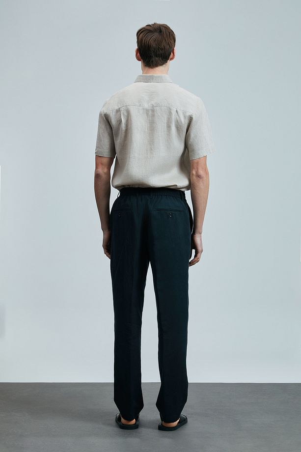Bert Erkek Basic Gömlek Comfort Fit Bej - 6