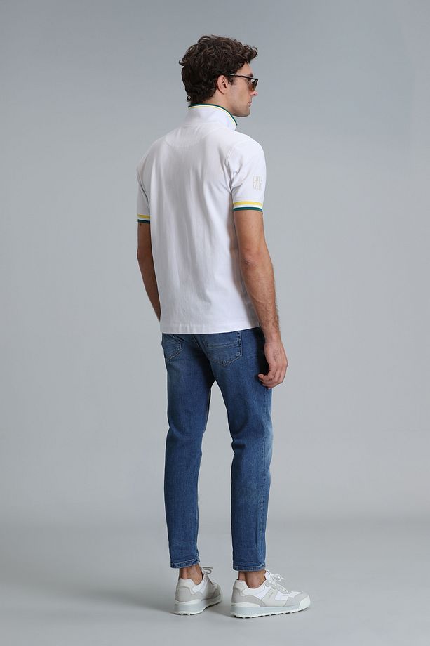 Davıd Smart Jean Erkek Pantolon Regular Fit Mavi - 6