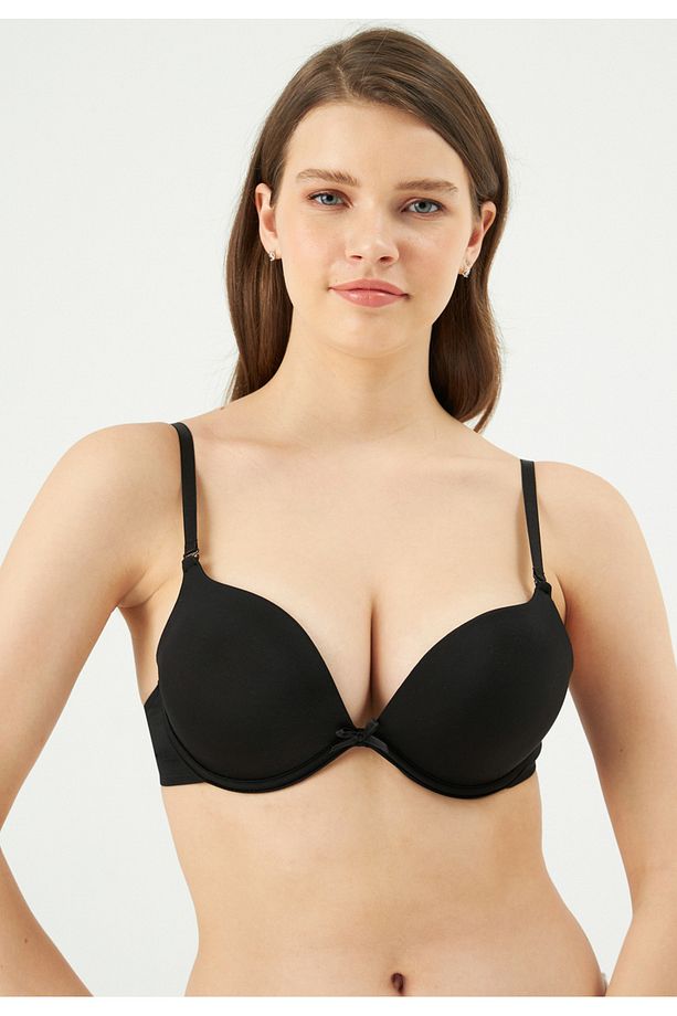 Daisy Kulaklı Yarı Push Up Tek Sütyen Yeni Sezon - 1