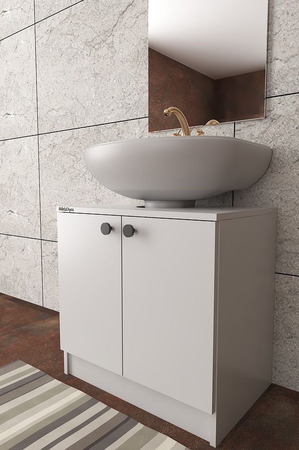 Modelisa Lavabo Altı Dolap, Banyo Dolabı - Mdf - 4