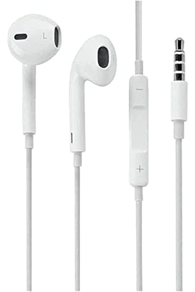 3.5mm Wired In-ear Headphones W/ Mic, Stereo Sound, Universal For Ios, Android, Ps4/5, Mac & More.