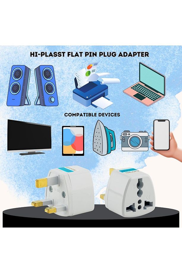 3 Pinli Hac Ümre Ingiltere Hong Kong Kıbrıs Seyahat Fişi Adaptörü Tip G Plug Adapter Üniversal - 7