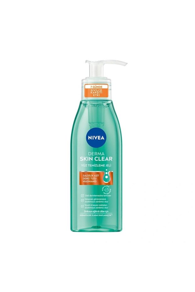 Nivea Derma Skin Clear Anti-Acne Facial Cleansing Gel 150ml