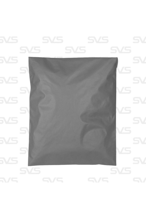 Cepli Kargo Poşeti - 25x30 Cm - Gri - 100 Adet - 3
