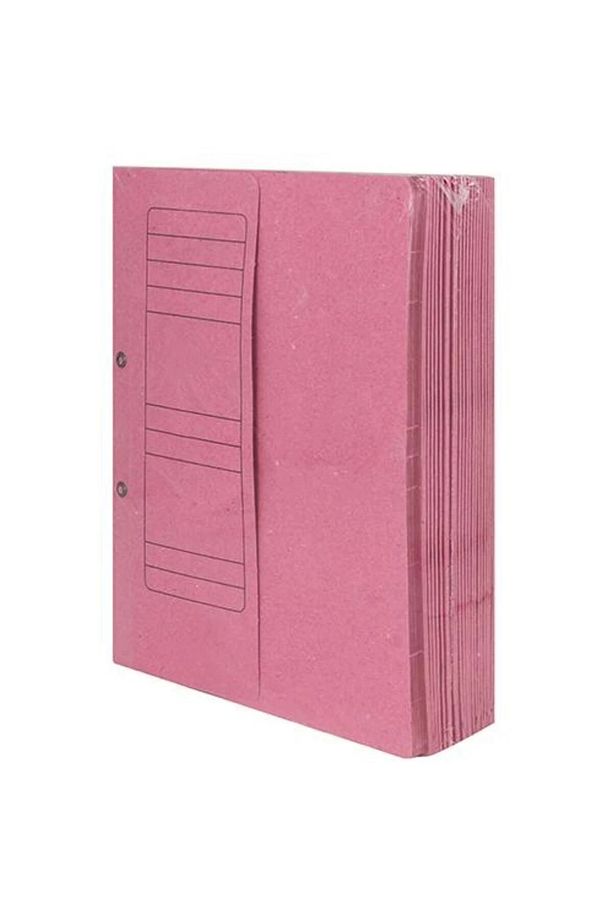 06191 Yarım Kapak Dosya Karton A4 50 Adet - Pembe - 2